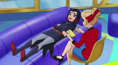 All right, goth ball.
Who stole your laugh? - DC Super Hero Girls: Legends of Atlantis