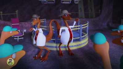 All right, grab some
hose clamps and tape, - Dinosaur Train: Adventure Island