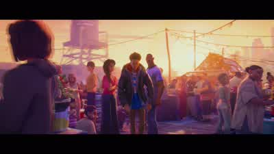 All right, great, walk away. - Spider-Man: Across the Spider-Verse