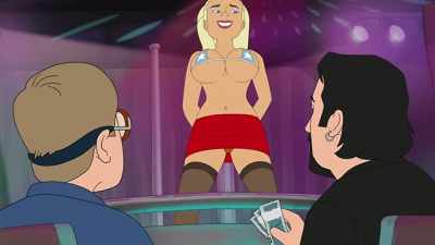 All right, guys, give it up for Trixie,
looking after all your dancing needs. - Trailer Park Boys: The Animated Series