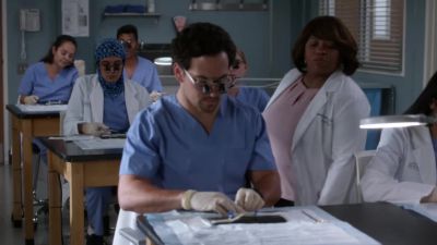 All right, Helm will do
the anastomosis this afternoon. - Grey's Anatomy