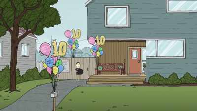 - All right, here goes nothing.
Whoa, nice party. - Ten Year Old Tom
