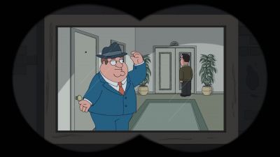 All right, he's gone. - Family Guy