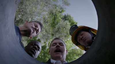 All right, Hunter, listen,
if you let us pull you up, - Tacoma FD