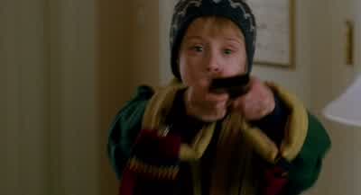 All right I believe youbut my Tommy gun don'tGet down on your knees and tell me you love meOn your kneesI love youYou got to do better than thatI love you I love you - Home Alone 2: Lost in New York