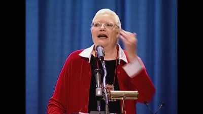 All right I have come to cheer y'all up - Raise Hell: The Life & Times of Molly Ivins
