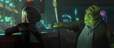 All right, I'll bite.
What's wrong with you? - Star Wars: The Bad Batch