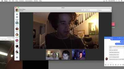 All right, I'll go.
Or do you wanna go, Damon? - Unfriended: Dark Web