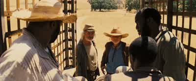 All right, I'm gonna ask you again. - Django Unchained