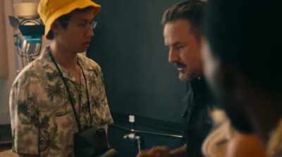 All right, so in this scene,
you're a famous rapper. - Mope