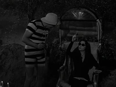 All right in there, querida? - The Addams Family