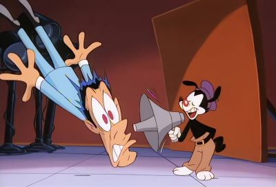 ALL RIGHT,
IN THIS SCENE... - Animaniacs