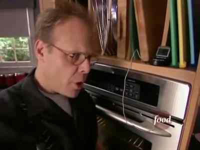 ALL RIGHT.
IT'S BEEN SEVEN MINUTES. - Good Eats