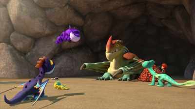 All right, kids, break's over.
Back to flight school. - Dragons: Rescue Riders: Huttsgalor Holiday