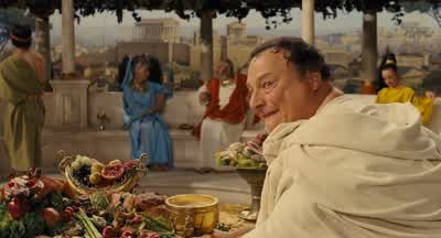 All right kids, this is Rome! - Hail, Caesar!