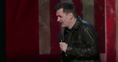 All right, let me set up my little
death machine here, and I'll... - Jim Jefferies: Freedumb