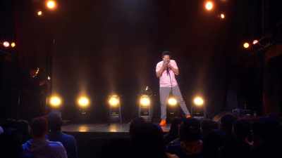 All right, let's bring this out.
Can we bring out the screen? - Eric Andre: Legalize Everything