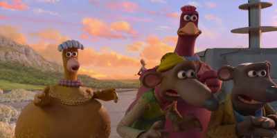-All right. Let's do this.
-We're doing it today, are we? - Chicken Run: Dawn of the Nugget