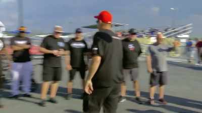 All right, let's go, guys
and ladies. [bleep] break. - Street Outlaws No Prep Kings Team Attack