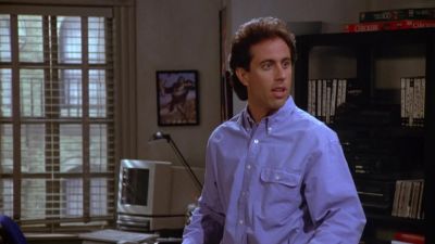 All right let's go I'll give you half an hour - Seinfeld