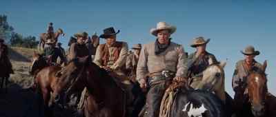 All right. Let's spread out along the river.
Let's go. - The Big Country