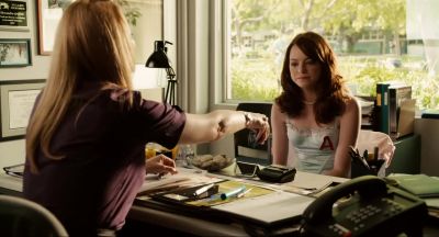 All right listen don't tell anyone I'm doing this please - Easy A