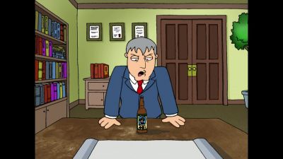 All right Listen to me you long neck bastard - Family Guy