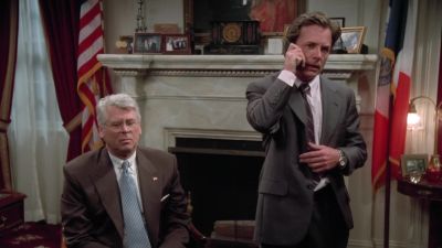 All right, listen,
uh, (CLEARS THROAT) - Spin City