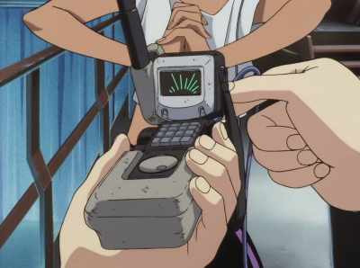 All right, this locates
and monitors heat sources. - Cowboy Bebop