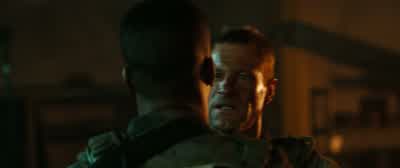 All right LockettYou wanna go there let's go thereI commanded men and men diedKids 19 years old The best men I ever ledDo you think for one second that I wouldn't rather trade places with themI know you think I got my men killedThey're deadI'm hereLike - Battle Los Angeles