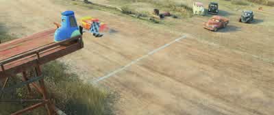 All right, looks like we got some work to do reflexes are the first to go - Cars 3