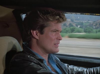 All right, looks like
we're coming into town. - Knight Rider