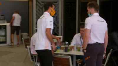 -All right, man. You good? Sleep well?
-Good enough. - Formula 1: Drive to Survive