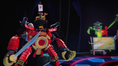 ALL RIGHT!
MAYBE MY WEAPONS CAN'T HELP. - Ninjago: Masters of Spinjitzu