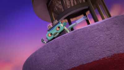 All right, Mayor,
you can finally switch the lighthouse on. - Mighty Monsterwheelies