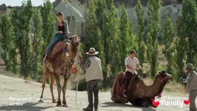 - All right.
- [Nicole yelping] - Passport to Love