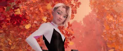 All right people Let's start at the beginning one last timeMy name is Gwen StacyI was bitten by a radioactive spiderAnd for the last two yearsI've been the one and only Spider WomanYou guys know the restI joined a bandSaved my dadI couldn't save my best - Spider Man: Into the Spider Verse