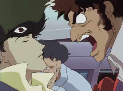 All right, put your hands behind
your head like everyone else. - Cowboy Bebop
