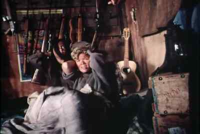 All right, put your hands on your head.
Keep them where I can see them. - Helter Skelter
