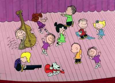 All right quiet everybody - A Charlie Brown Christmas