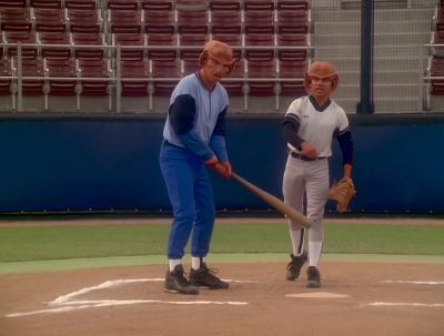 All right, Rom.
Keep your eye on the ball. - Star Trek: Deep Space Nine