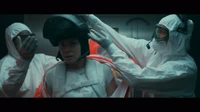 Clear. - All right. - Step on out, please. - Arrival