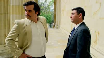 All right. - Narcos