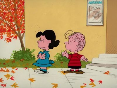 All right say it Say it Go ahead and say it - You're Not Elected, Charlie Brown