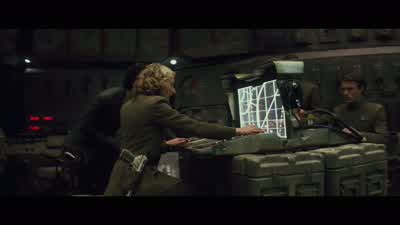 All right, shields are up so they can't hit us from orbit. - Star Wars: The Last Jedi
