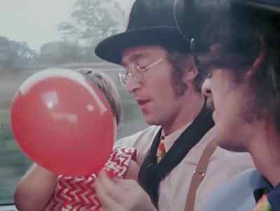 All right, should we give it to George? - Magical Mystery Tour