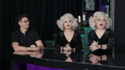 - All right, so
we're now at the end - The Boulet Brothers' Dragula: Titans