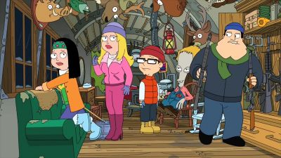 All right, Steve and I will
go outside with Bob Todd. - American Dad!