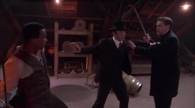 - All right! Stop!
- Dammit, man! I almost killed you! - Murdoch Mysteries