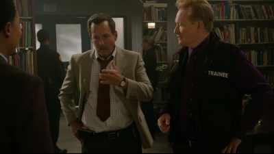 All right, stop schmoozing with this guy.
What's wrong? You're just embarrassing. - Murderville